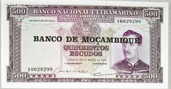 500 Escudos /Mozambik/