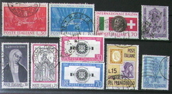 1962.Olasz-bélyegek