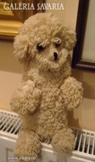 Retro needlework (knitted, crocheted) poodle