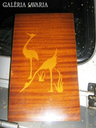 Antique marquetry picture