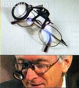 Szemüvegkeretre csíptethető nagyító (5x)