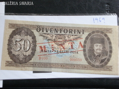 50 Forint 1969 MINTA UNC