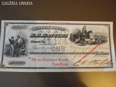 USA Bank Csekk 1915