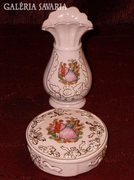Porcelain vase and jewelry holder, bonbonnier! ( Dbz0048 )