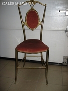 Barokk szék rézből.