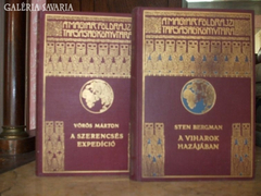 A Magyar földrajzi társaság könyvtára - 2 kötet egyben