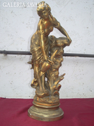Francia bronz szobor