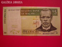 5 Kwacha - Malawi/2005/.