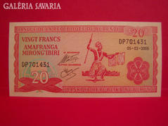 20 Frank - Burundi/2005/.