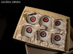 Hollóházi Unicum kupicás készlet