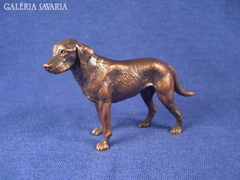 Labrador l  kis bronz szobor