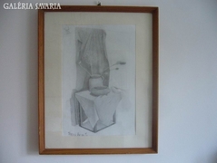 Ilosvai Varga I.- csendélet M.:91x 71 cm kerettel