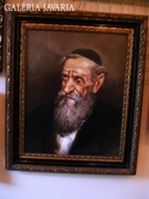 Adilov Kabul festmény Idős Rabbi..