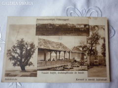 Antik Balatonakarattya képeslap 