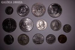 Vegyes amerikai érmék