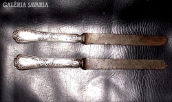 Antik ezüst nemesi kések Posta:0,-Ft