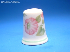 Gyűszű, Jelzett  Porcelán