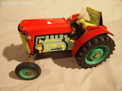 Lemez autó Traktor