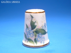 Gyűszű, Jelzett  Porcelán