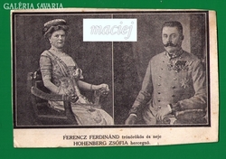 Ferencz Ferdinánd trónörökös és neje