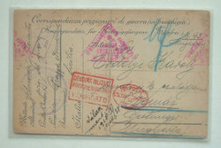 Olasz tábori postai levelezőlap - Tábori posta (43.)
