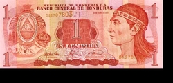 Honduras 1 Lempira bankjegy (unc) 2003