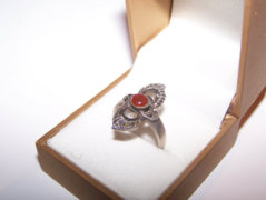 Art Deco Ezüst Gyűrű