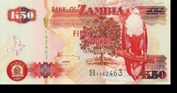 Zambia 50 kwacha 2009 Unc