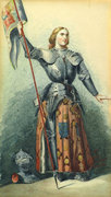 Francia festő, 1887 (Ingres után) : Jeanne d'Arc