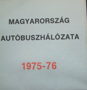 Magyarország Autobuszhálózata 1975-76