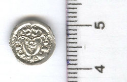 II. Béla (1131-1141) ezüst dénár