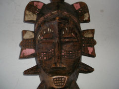 Afrikai törzsi maszk,antik