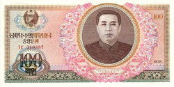Észak-Korea 100 won 1978 Unc