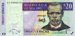 Malawi 20 kwacha 2004 Unc