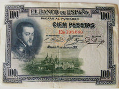 Spanyolország 100 peseta 1925 Vf+++