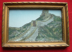 A Kínai Fal - Selyem festmény