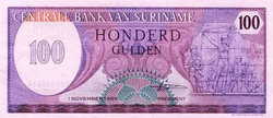 Suriname 100 gulden 1985 Unc