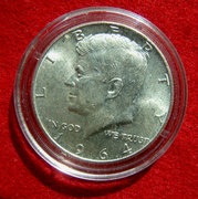 John F. Kennedy ezüst fél dolláros 1964