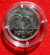 Ezüstözött 20 forint 2003 Deák Ferenc