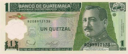 Quatemala 1 quetzal 2006 Unc Polymer