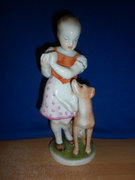 herendi porcelán figura 21,5cm
