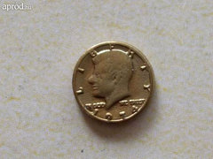 Mini arany érme half dollár