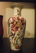 Zsolnay Orchideás váza, szignós