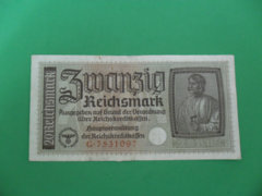 20 Reichsmark 1939-45 UNC