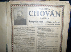CHOVÁN zongoraiskola - 1917 - gyűjtők figyelmébe 