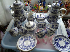 Kék porcelánok