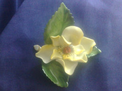 Ritka Herendi virág 7,5x7,5cm