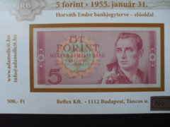 5 FORINT TERVEZET