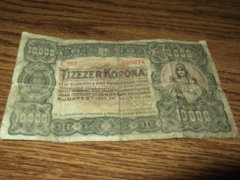 1923 10000 korona