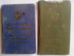 Magyar hajós szolgálati könyv  1942 + útlevél